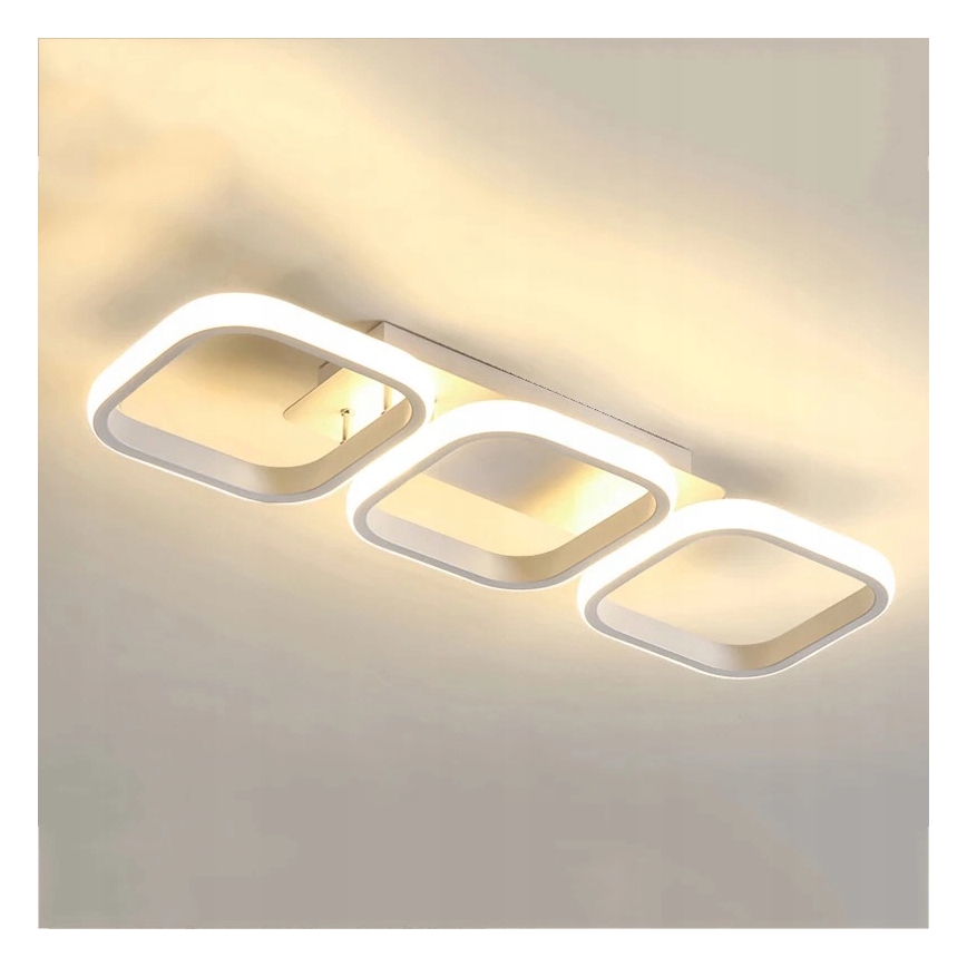 LED dimmbare Deckenleuchte LED/33W/230V 3000-6500K weiß Wi-Fi Tuya + Fernbedienung