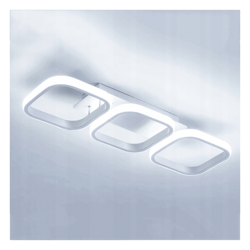 LED dimmbare Deckenleuchte LED/33W/230V 3000-6500K weiß Wi-Fi Tuya + Fernbedienung