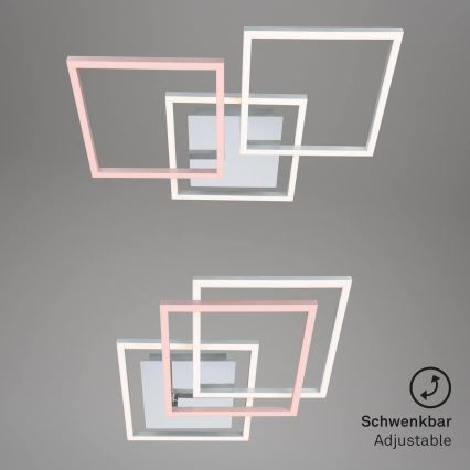 LED dimmbare Deckenleuchte LED/36W/230V 3000K mattchrom