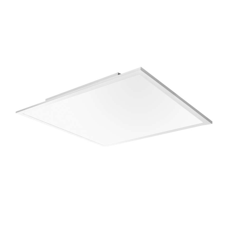 LED Dimmbare Deckenleuchte LED/40W/230V + Fernbedienung quadratisch