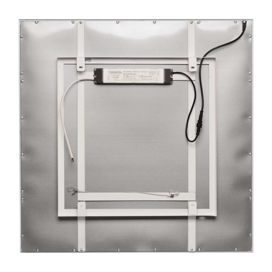 LED Dimmbare Deckenleuchte LED/40W/230V + Fernbedienung quadratisch