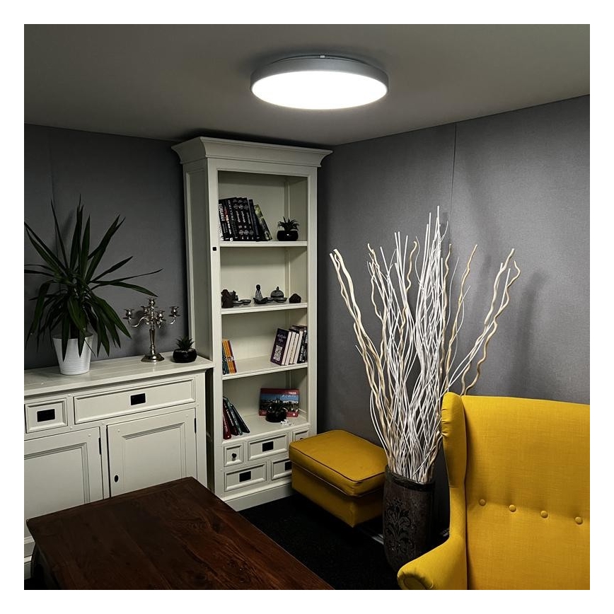 LED Dimmbare Deckenleuchte LED/48W/230V 2700-6500K Wi-Fi Tuya + Fernbedienung