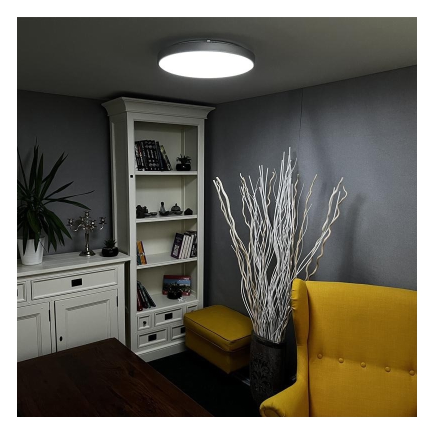 LED Dimmbare Deckenleuchte LED/48W/230V 2700-6500K Wi-Fi Tuya + Fernbedienung