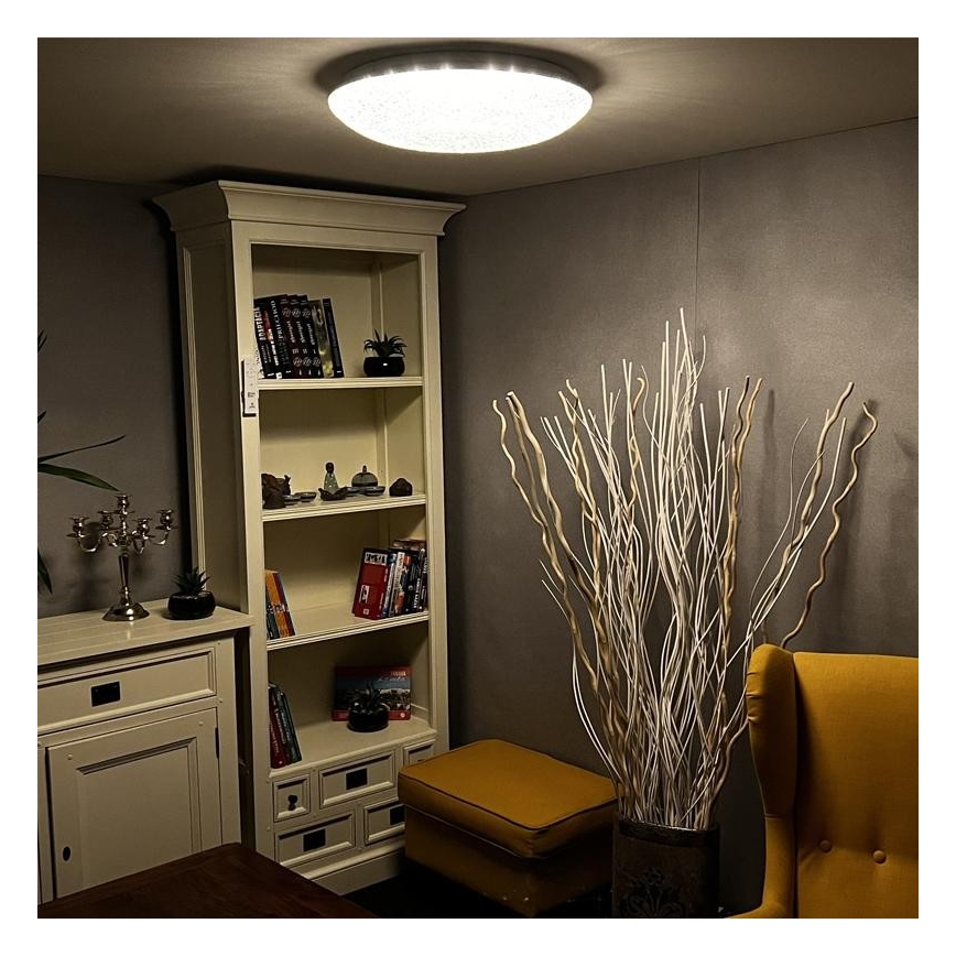 LED Dimmbare Deckenleuchte LED/48W/230V 2700-6500K Wi-Fi Tuya + Fernbedienung
