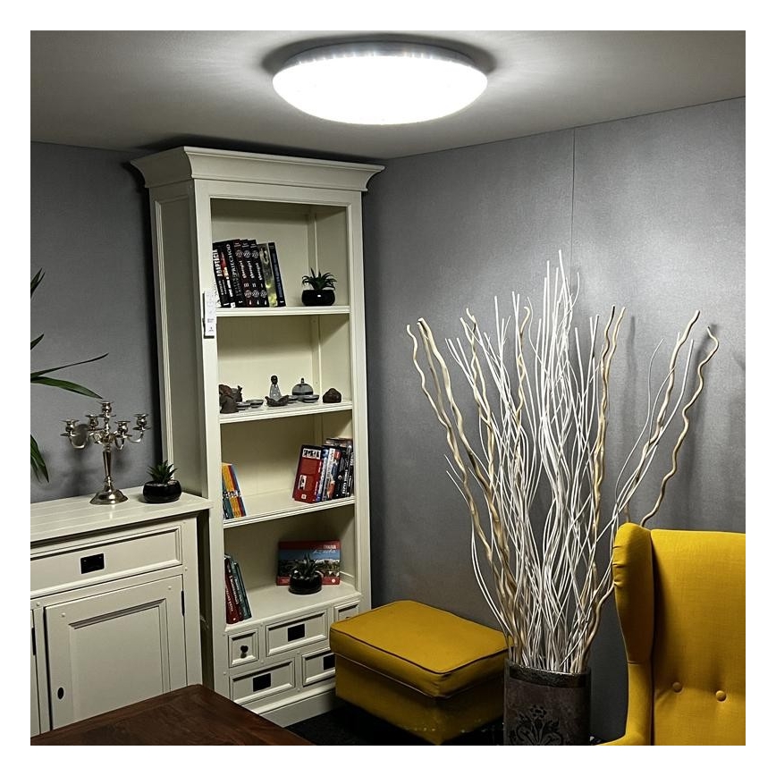LED Dimmbare Deckenleuchte LED/48W/230V 2700-6500K Wi-Fi Tuya + Fernbedienung