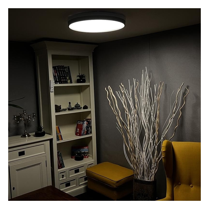 LED Dimmbare Deckenleuchte LED/48W/230V 2700-6500K Wi-Fi Tuya + Fernbedienung