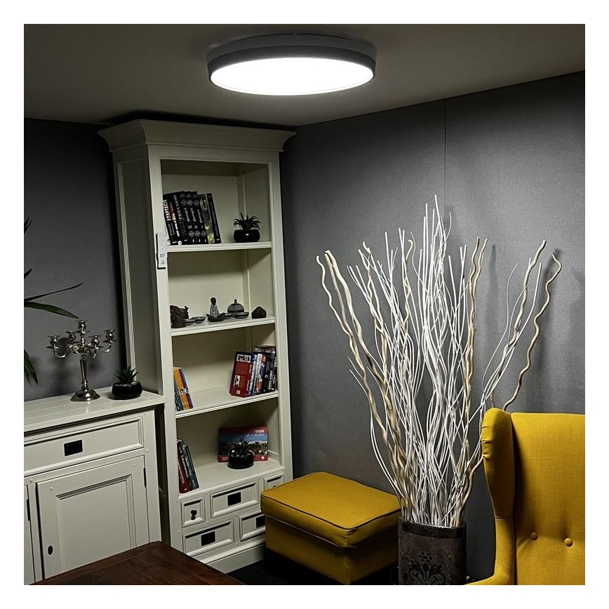LED Dimmbare Deckenleuchte LED/48W/230V 2700-6500K Wi-Fi Tuya + Fernbedienung