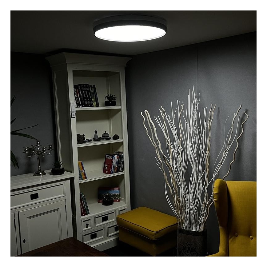 LED Dimmbare Deckenleuchte LED/48W/230V 2700-6500K Wi-Fi Tuya + Fernbedienung