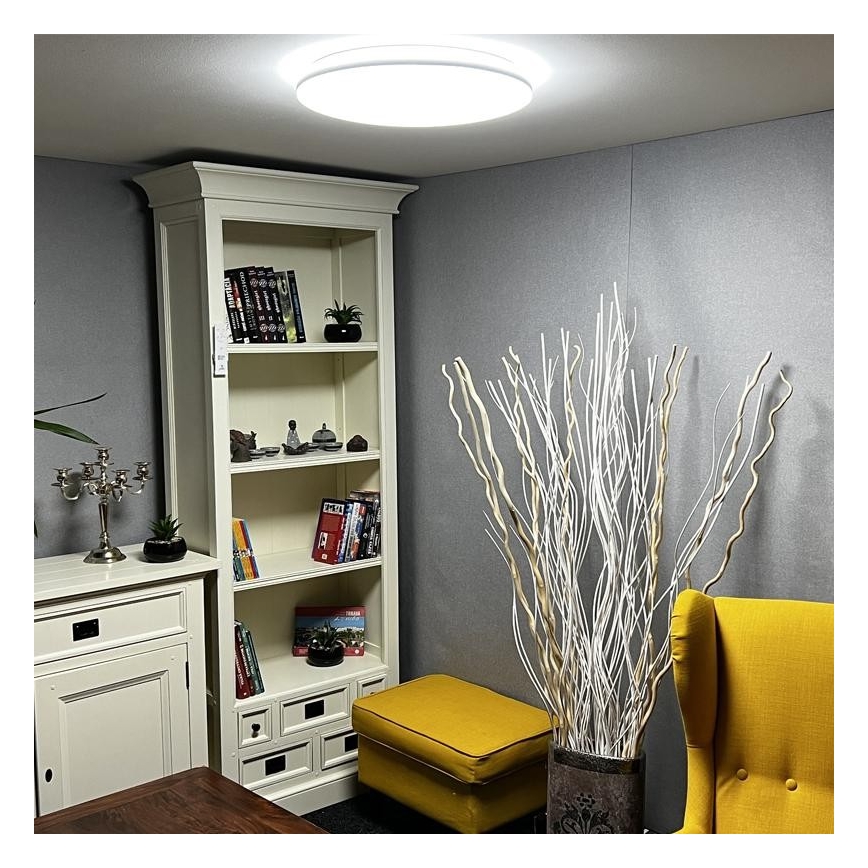 LED Dimmbare Deckenleuchte LED/48W/230V 2700-6500K Wi-Fi Tuya + Fernbedienung