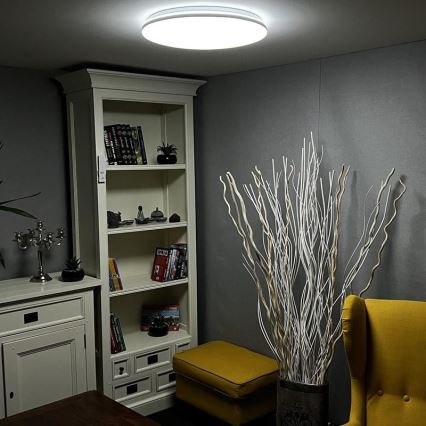 LED Dimmbare Deckenleuchte LED/48W/230V 2700-6500K Wi-Fi Tuya + Fernbedienung
