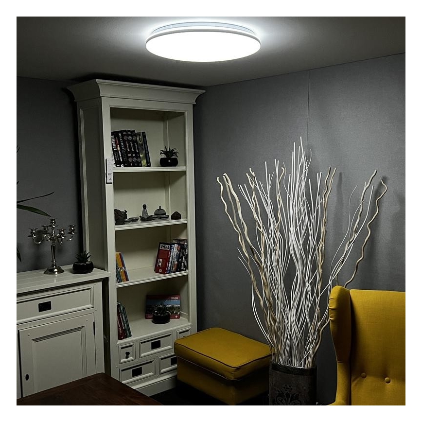 LED Dimmbare Deckenleuchte LED/48W/230V 2700-6500K Wi-Fi Tuya + Fernbedienung