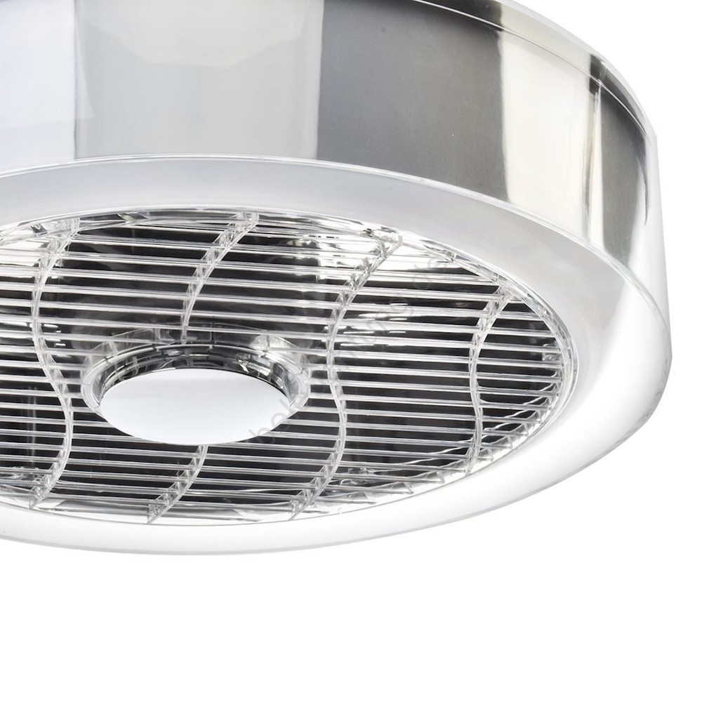 LED dimmbare Deckenleuchte mit Ventilator MISTRAL LED/45W/230V