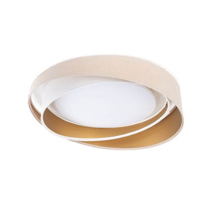 LED-dimmbare Deckenleuchte SMART GALAXY MODERN LED/24W/230V 3000-6500K Ø 55 cm beige/weiß/gold + Fernbedienung