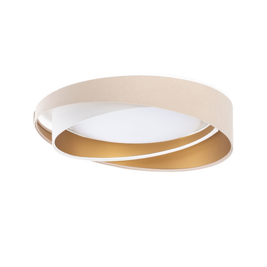 LED-dimmbare Deckenleuchte SMART GALAXY MODERN LED/24W/230V 3000-6500K Ø 55 cm beige/weiß/gold + Fernbedienung