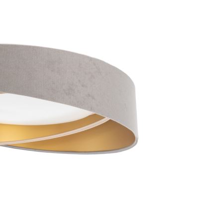 Dimmbare LED-Deckenleuchte SMART GALAXY MODERN LED/24W/230V 3000-6500K Ø 55 cm grau/beige/gold + Fernbedienung