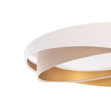 LED-dimmbare Deckenleuchte SMART GALAXY MODERN LED/24W/230V 3000–6500K Ø 55 cm weiß/beige/gold + Fernbedienung