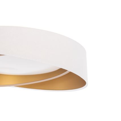 LED-dimmbare Deckenleuchte SMART GALAXY MODERN LED/24W/230V 3000–6500K Ø 55 cm weiß/beige/gold + Fernbedienung