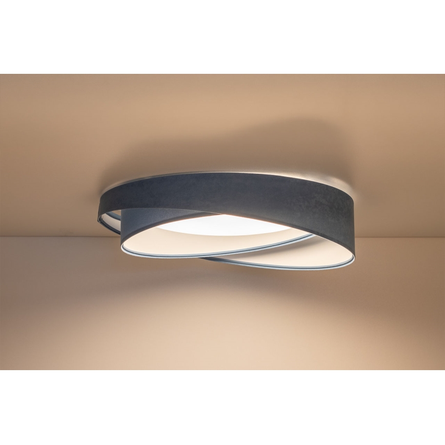 Dimmbare LED-Deckenleuchte SMART GALAXY MODERN LED/24W/230V 3000-6500K Ø 55 cm blau + Fernbedienung