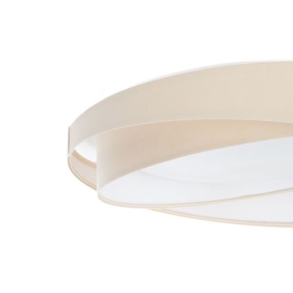 Dimmbare LED-Deckenleuchte SMART GALAXY MODERN LED/24W/230V 3000-6500K Ø 55 cm creme/weiß + Fernbedienung