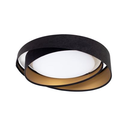LED-dimmbare Deckenleuchte SMART GALAXY MODERN LED/24W/230V 3000-6500K Ø 55 cm schwarz/gold + Fernbedienung