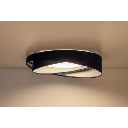 Dimmbare LED-Deckenleuchte SMART GALAXY MODERN LED/24W/230V 3000–6500K Ø 55 cm blau/silber + Fernbedienung