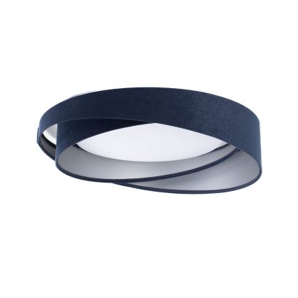 Dimmbare LED-Deckenleuchte SMART GALAXY MODERN LED/24W/230V 3000–6500K Ø 55 cm blau/silber + Fernbedienung