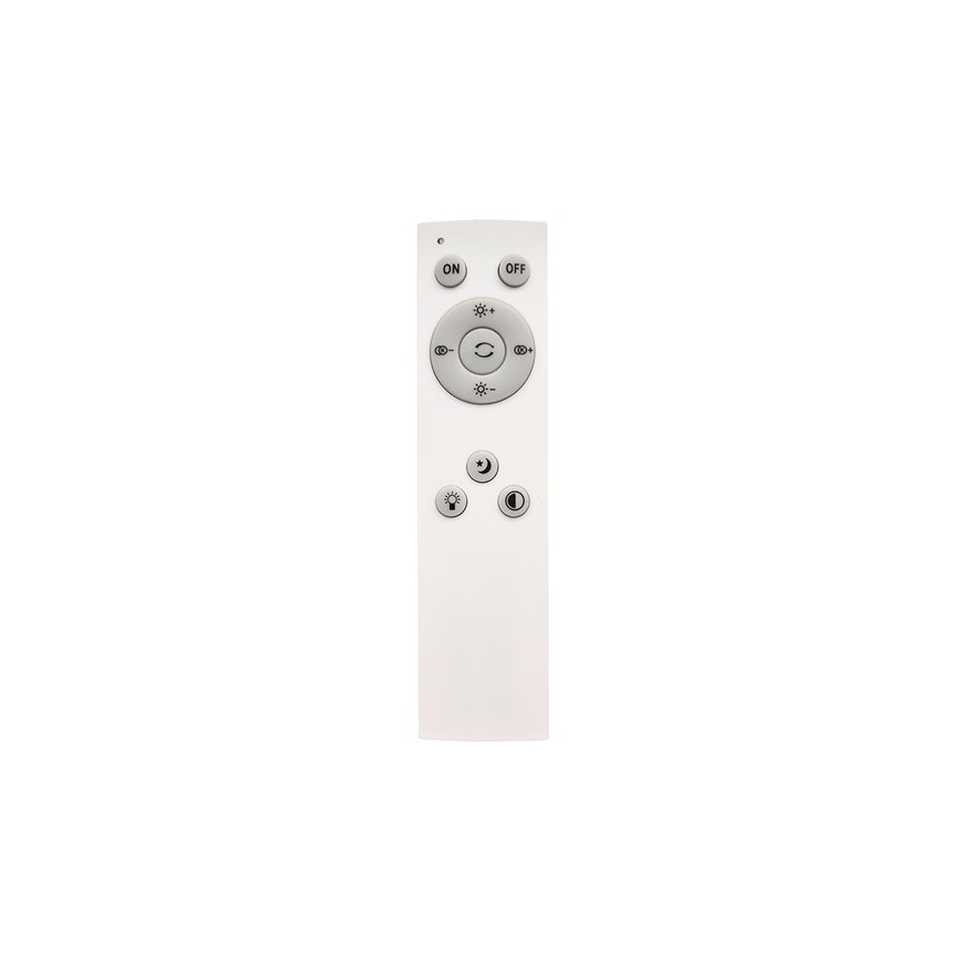 LED Dimmbare Deckenleuchte SMART CORAL LED/24W/230V weiß/silbern + Fernbedienung