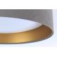 LED Dimmbare Deckenleuchte SMART GALAXY LED/24W/230V grau/gold + FERNBEDIENUNG