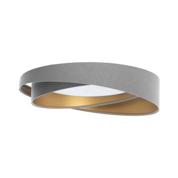 LED-dimmbare Deckenleuchte SMART GALAXY MODERN LED/24W/230V 3000-6500K Ø 55 cm Grau/Gold + Fernbedienung