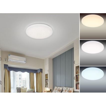 LED Dimmbare Deckenleuchte STAR LED/50W/230V 2700-6500K + Fernbedienung