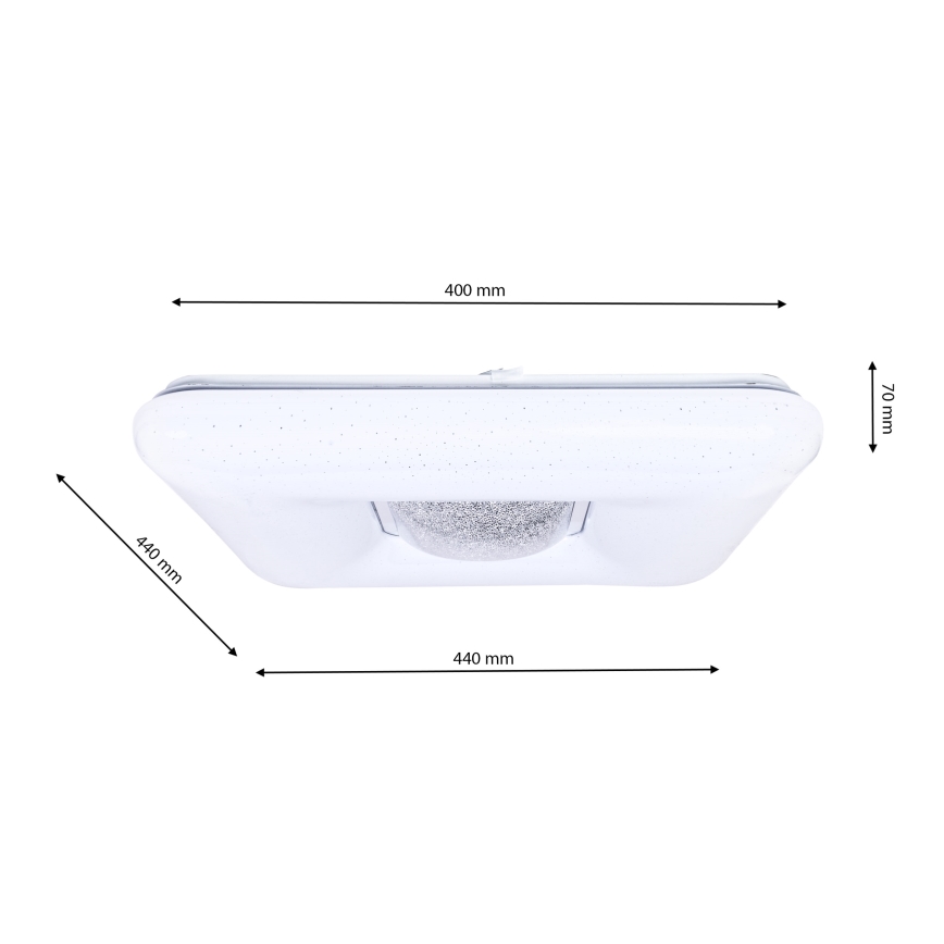 LED dimmbare Deckenleuchte YAX LED/24W/230V