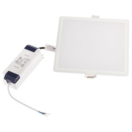 LED dimmbare Einbauleuchte ALGINE LED/12W/230V Wi-Fi Tuya quadratisch