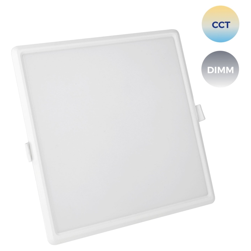 LED dimmbare Einbauleuchte ALGINE LED/22W/230V Wi-Fi Tuya quadratisch