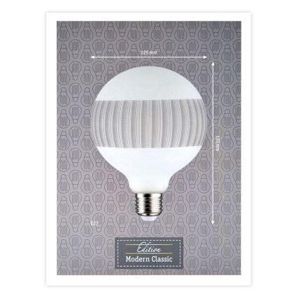 LED dimmbare Glühbirne CLASSIC G125 E27/4,5W/230V 2600K - Paulmann 28743