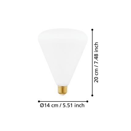 LED dimmbare Glühbirne E27/4W/230V 2700K - Eglo