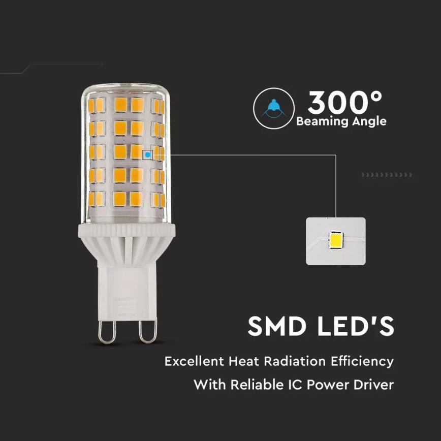 LED Dimmbare Glühbirne G9/5W/230V 3000K