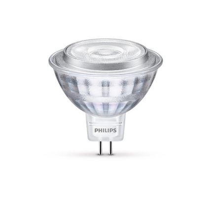 LED dimmbare Glühbirne GU5,3/MR16/7W/12V - Philips