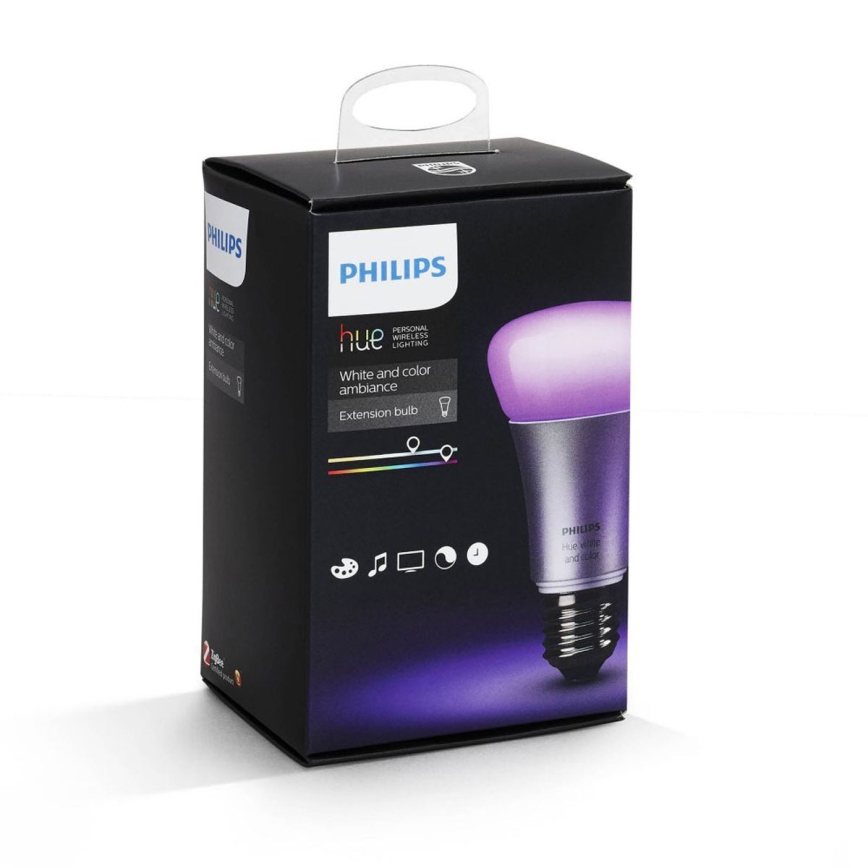 Philips 8718696461655 - LED glühbirne HUE SINGLE BULB 1xE27/10W