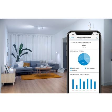 LED dimmbare Glühbirne PAR16 GU10/4,7W/230V 2700-6500K CRI 90 Wi-Fi - WiZ