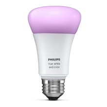 LED Dimmbare Glühbirne Philips Hue WHITE AND COLOR AMBIANCE 1xE27/10W/230V