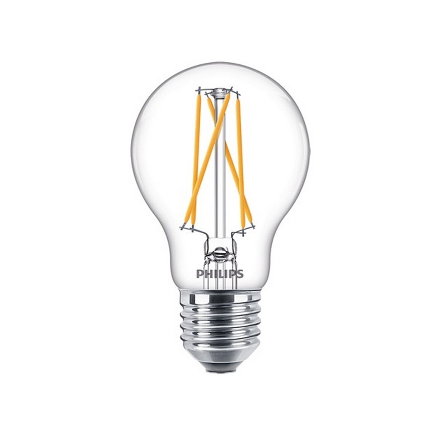 LED dimmbare Glühbirne Philips Warm Glow A60 E27/6,7W/230V 2200-2700K CRI 90