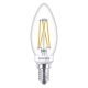 LED dimmbare Glühbirne Philips Warm Glow  E14/3,5W/230V 2200-2700K