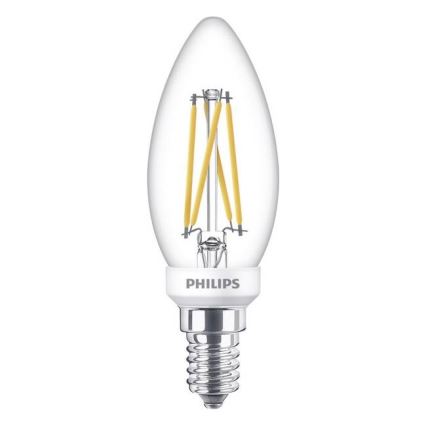 LED dimmbare Glühbirne Philips Warm Glow  E14/3,5W/230V 2200-2700K