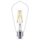 LED dimmbare Glühbirne Philips Warm Glow E27/8,5W/230V 2200-2700K