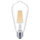 LED dimmbare Glühbirne Philips Warm Glow E27/8W/230V 2200-2700K