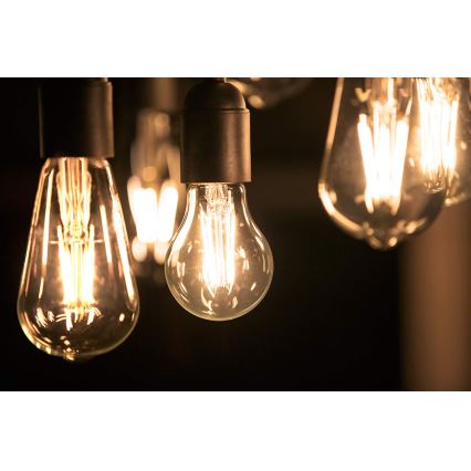 LED dimmbare Glühbirne Philips Warm Glow E27/8W/230V 2200-2700K