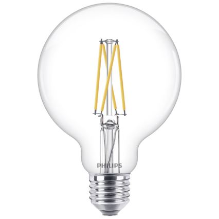 LED dimmbare Glühbirne Philips Warm Glow E27/9W/230V 2200K-2700K 