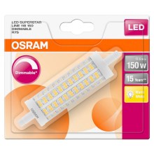 LED dimmbare Glühbirne R7s/17,5W/230V 2700K - Osram 118 mm
