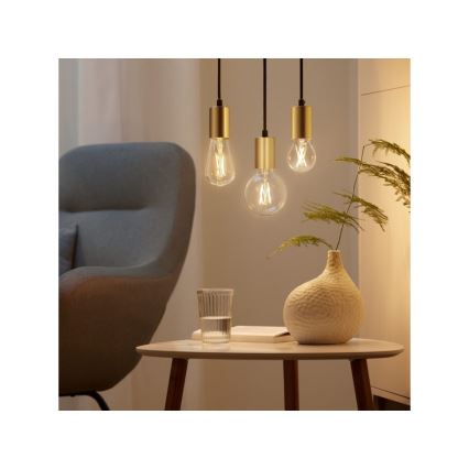 LED dimmbare Glühbirne FILAMENT ST64 E27/6,7W/230V 2700-6500K CRI 90 Wi-Fi - WiZ