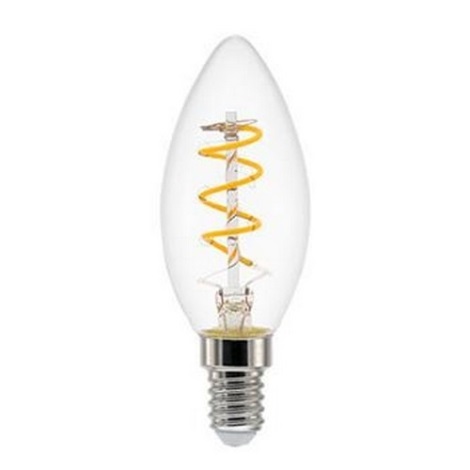 LED Dimmbare Glühbirne VINTAGE C35 E14/3,5W/230V 2200K - GE Lighting
